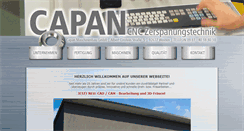 Desktop Screenshot of capan.de